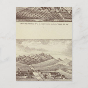Frazier Valley, Lakeside ranches Postcard