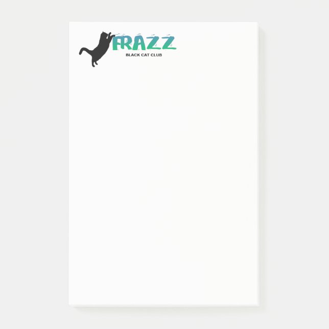 Frazz! Black Cat Notes (Front)
