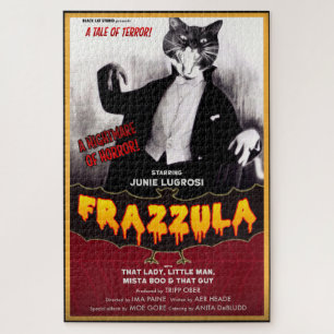 Frazzula Monster Cat Puzzle