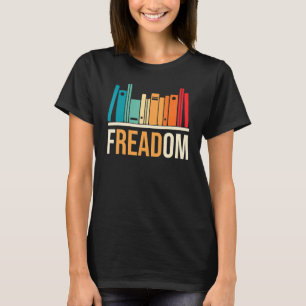 Freadom Anti Ban Books Freedom To Read Book  Readi T-Shirt