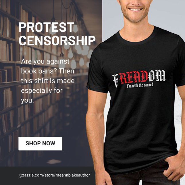 FREADOM "Freedom to Read" Tri-Blend Shirt (Creator Uploaded)