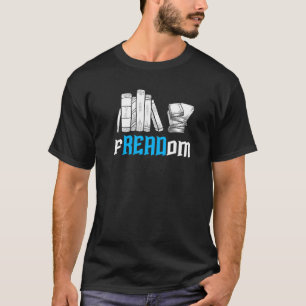 Freadom Vintage Retro I Read Banned Books T-Shirt