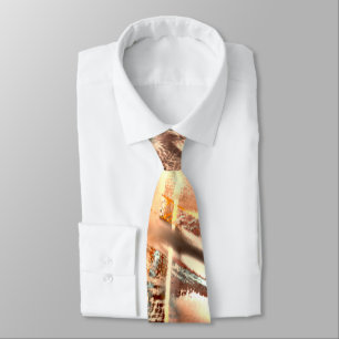 Freak coral texture and very rough digital cutout  tie