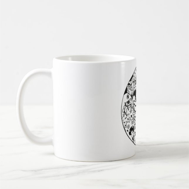 Freak Doodle Mug (Left)