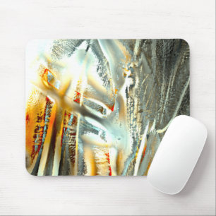 Freak grey texture burning parts to digital cutout mouse pad