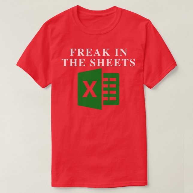 Freak In The Sheets 38 T-Shirt (Design Front)