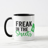 Freak in The Sheets Funny Acoountant Coffee Mug