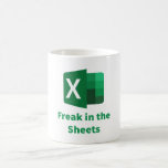 Freak in the Sheets Mug<br><div class="desc">Appreciate your coworkers with the "Freak in the Sheets" coffee mug! Elevate your gift-giving game with these humourous and whimsical mugs that are sure to bring laughter and joy. Perfectly crafted, this mug is designed to impress with its clever message. Whether it's a birthday, work anniversary, or just to show...</div>