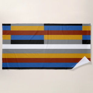 Freak Pride Flag Beach Towel