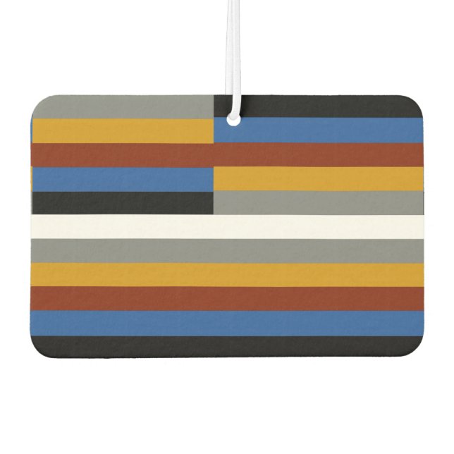 Freak Pride Flag Car Air Freshener (Front)