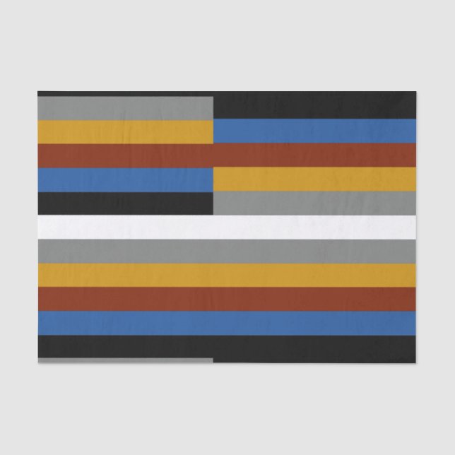 Freak Pride Flag Tissue Paper (Front)