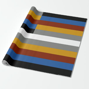 Freak Pride Flag Wrapping Paper