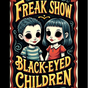 Freak Show Collection The Black-Eyed Children T-Shirt
