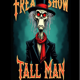 Freak Show Collection The Tall Man Graphic T-Shirt