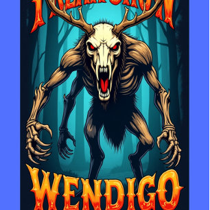 Freak Show Collection Wendigo Graphic T-Shirt