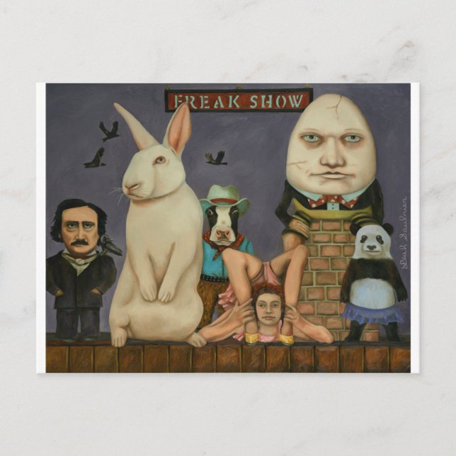 Freak Show Postcard (Front)