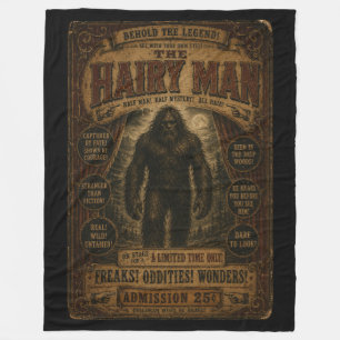 Freak Sideshow Paranormal Fleece Blanket