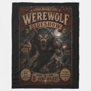 Freak Sideshow Paranormal Fleece Blanket