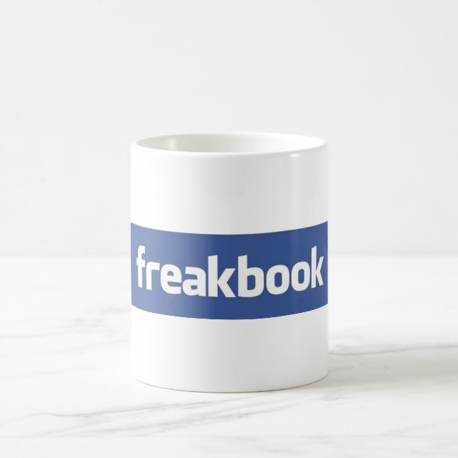 freakbook coffee mug (Center)