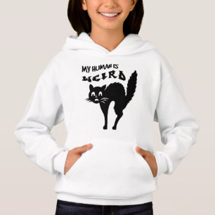 Freaked-out cat