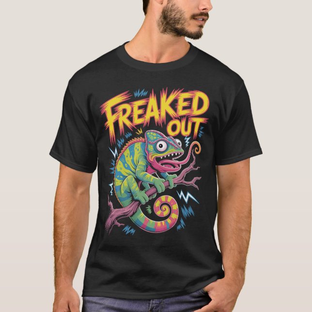 Freaked Out Chamäleon Shirt (Front)