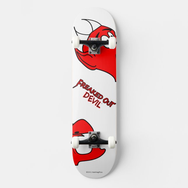 Freaked-Out Devil Skateboard (Front)