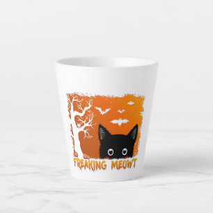 Freaking Meowt Latte Mug