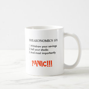 Freakonomics 101 coffee mug