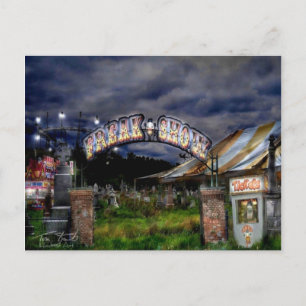 freakshow postcard