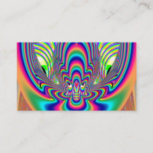 FREAKY EYE ALIEN BUSINESS CARD