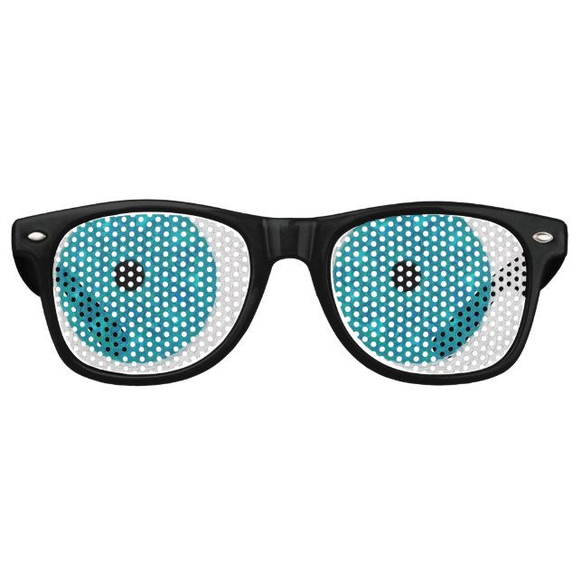 Freaky Eyes Retro Sunglasses (Front)