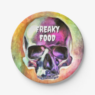 Freaky Food. Paper plates