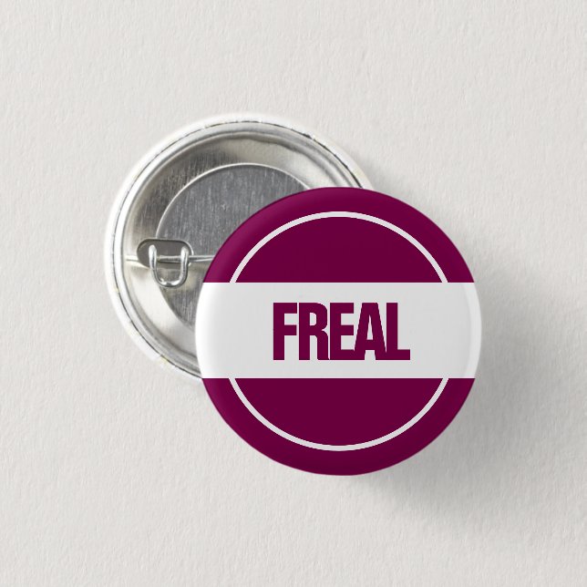 Freal Button (Front & Back)
