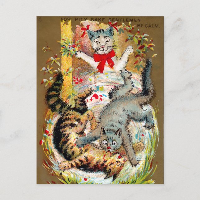 Frears Cat Trade Card #4 (of 6) (Front)