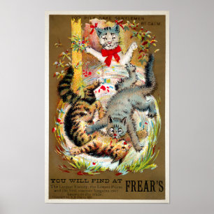 Frears Cat Trade Card #4 (of 6) Poster