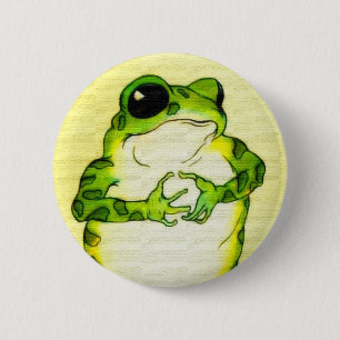 Freckle Frog 6 Cm Round Badge