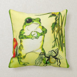 Freckle Frog Cushion