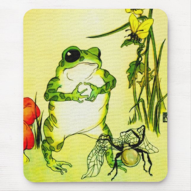 Freckle Frog Mouse Pad (Front)