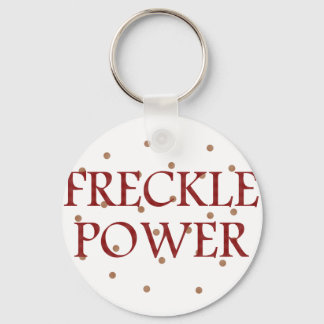 Freckle Power Key Ring
