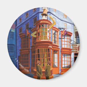 Fred and George at Weasley's Wizard Wheezes Magnet