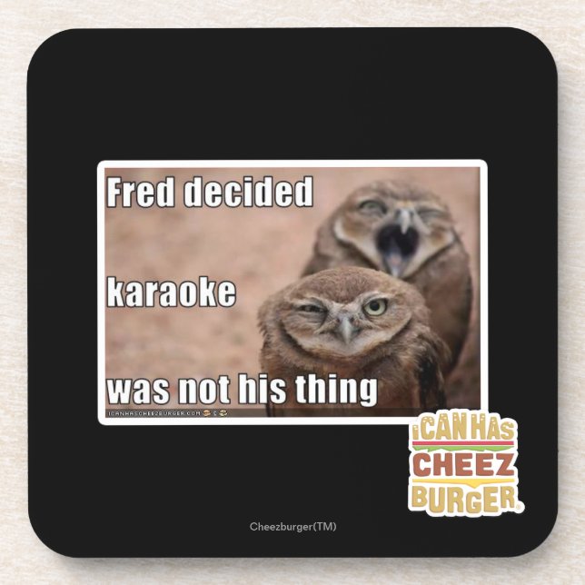 Fred decided coaster (Front)