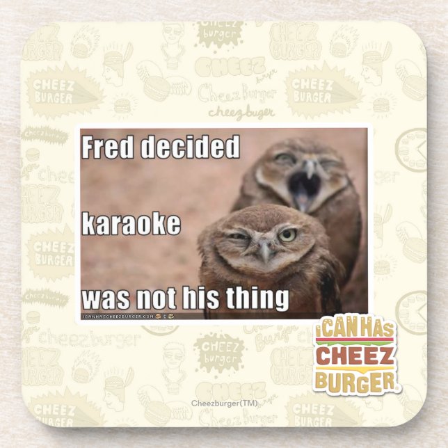 Fred decided coaster (Front)