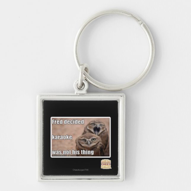 Fred decided key ring (Front)