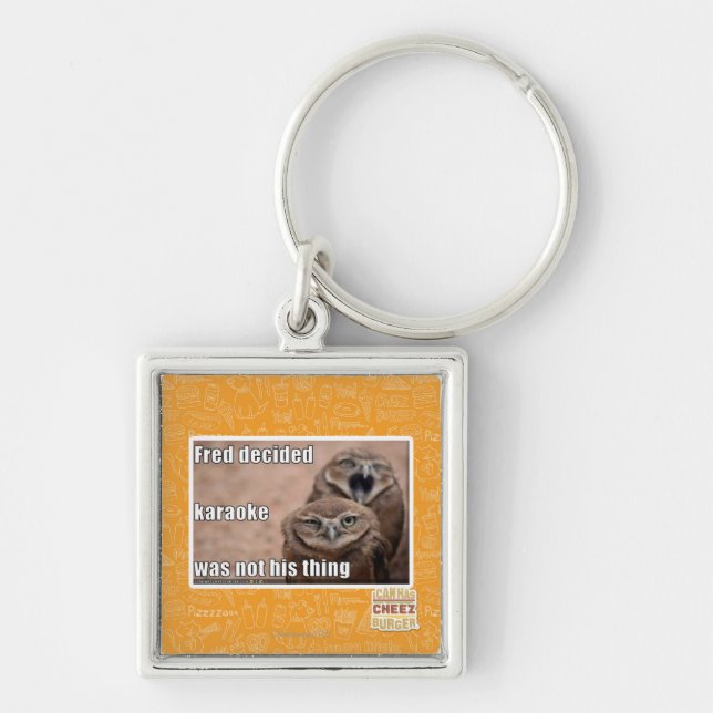 Fred decided key ring (Front)