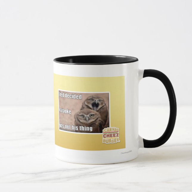 Fred decided mug (Right)