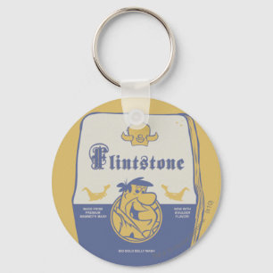 Fred Flintston Big Bold Belly Wash Key Ring