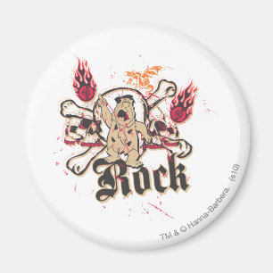 Fred Flintstone Rock Magnet