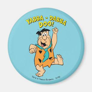 Fred Flintstone Yabba-Dabba Doo! Magnet