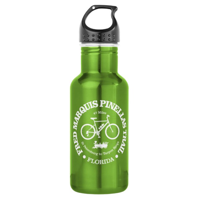 Fred Marquis Pinellas Trail (cycling)  532 Ml Water Bottle (Front)