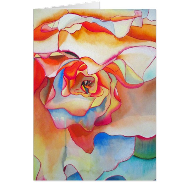 Fred martin begonia watercolour art (Front)